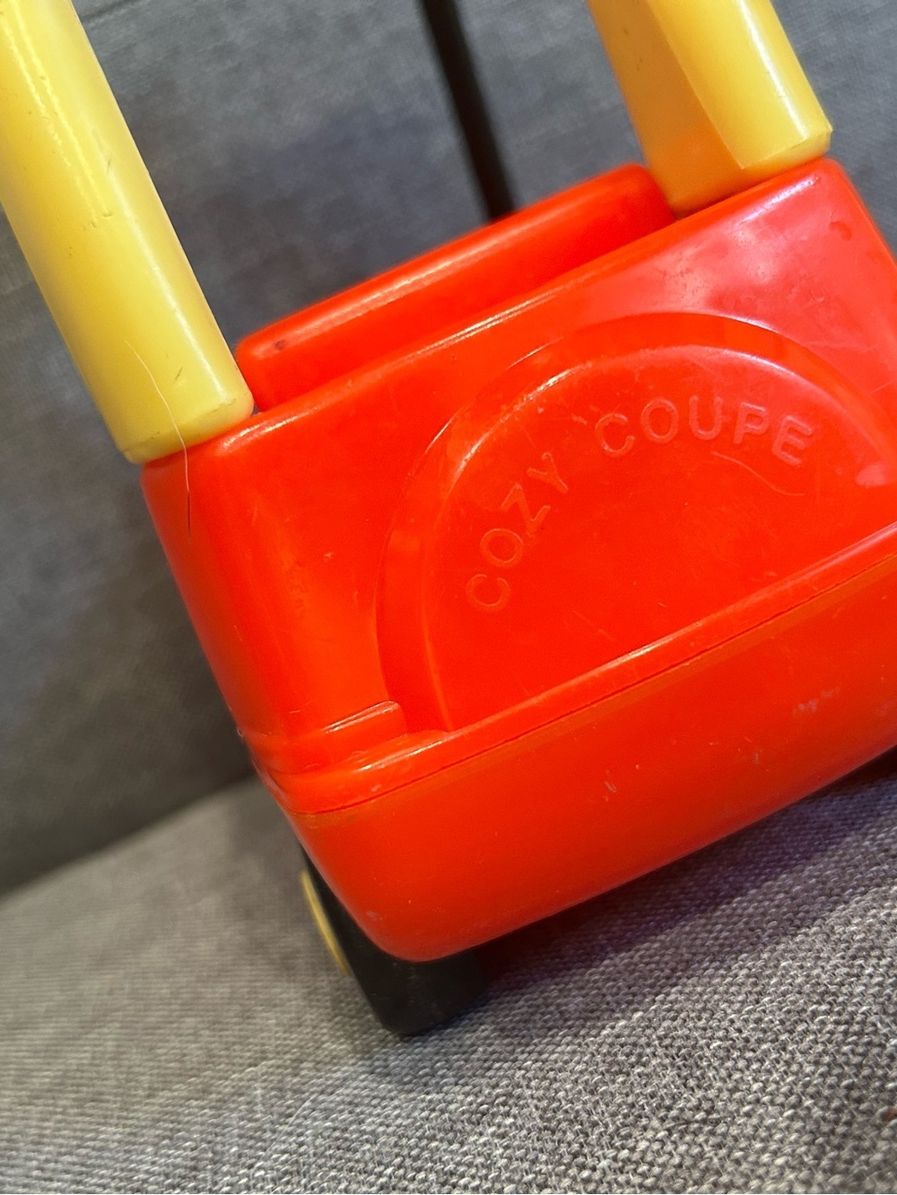 Vintage Little Tikes Cozy Coupe 6” Dollhouse Size Kids Mini Car Toy - Picture 5 of 9
